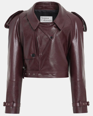 Source Unknown Leather Jacket