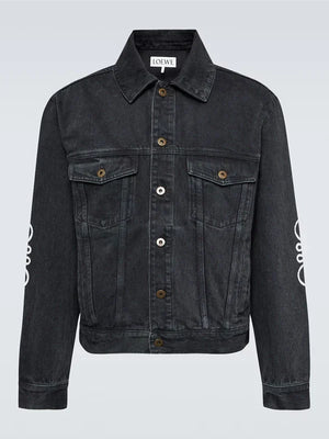 Loewe-Denim-Jacket-Black