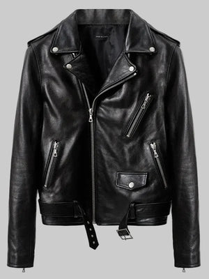 Mens-Black-Leather-Moto-Jacket