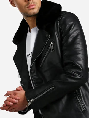 mens-leather-biker-jacket-with-fur-collar
