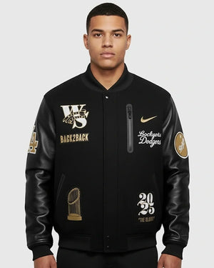 Nike-Dodgers-World-Series-Letterman-Black-Jacket