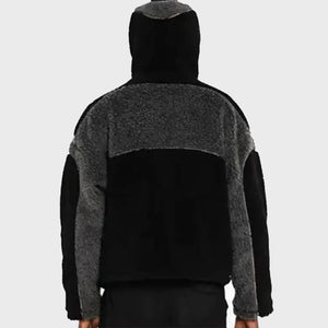 Trendt Vision Flees Jacket Men, Black Zing Apparel