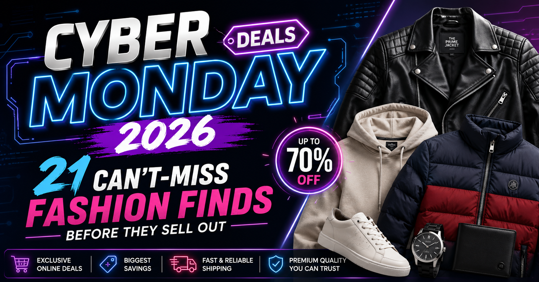 Cyber Monday Deals 2026: 21 Can’t-Miss Fashion Finds Before They Sell Out