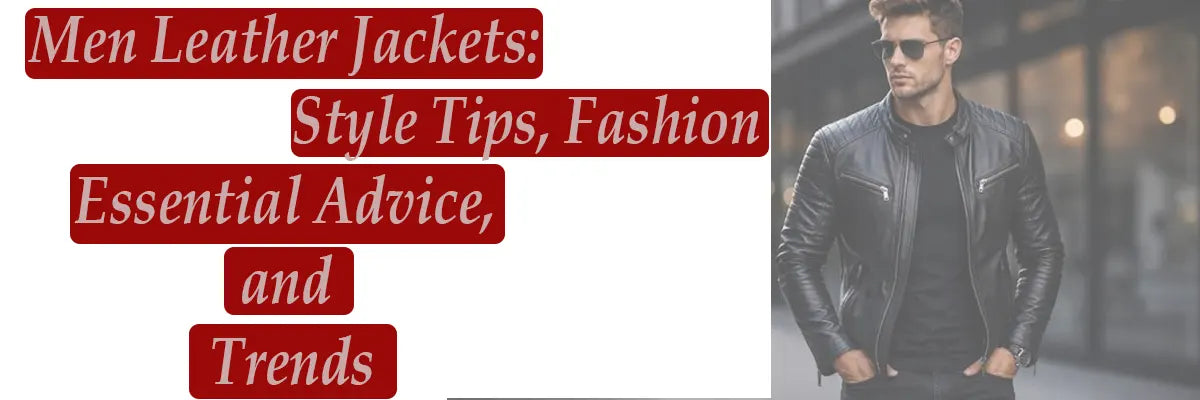 Men Leather Jackets: Style Tips, Fashion Essential Advice, and Trends