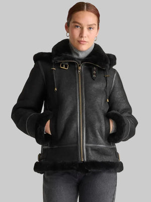 100-Shearling-Cold-Weather-Leather-Bomber-Jacket