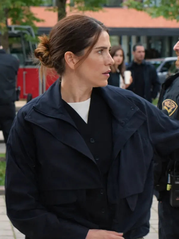 56 Days 2026 Karla Souza Blue Jacket