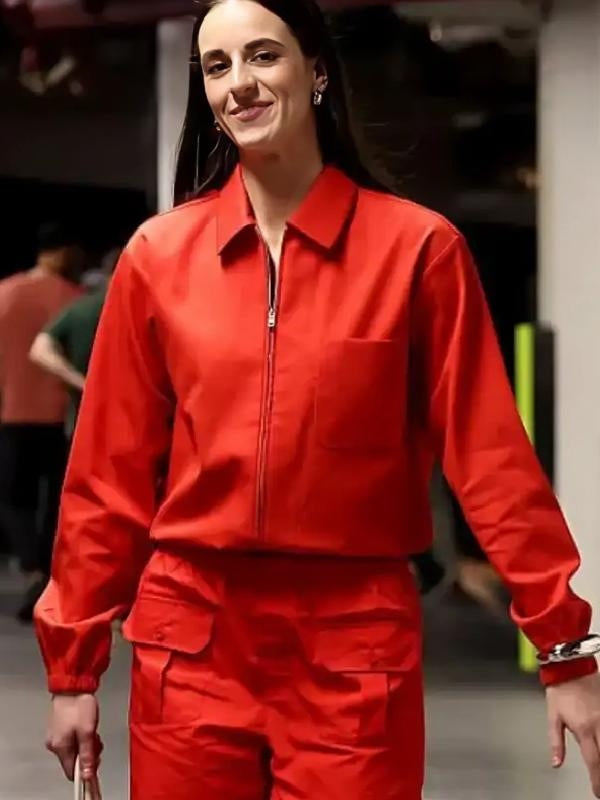 All-Star Game 2026 Caitlin Clark Red Jacket