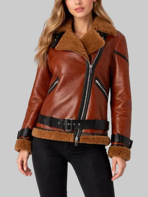 Blanche-Rusty-Brown-Oversized-Shearling-Jacket
