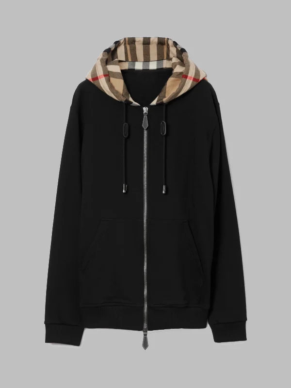 Burberry Zip Up Hoodie
