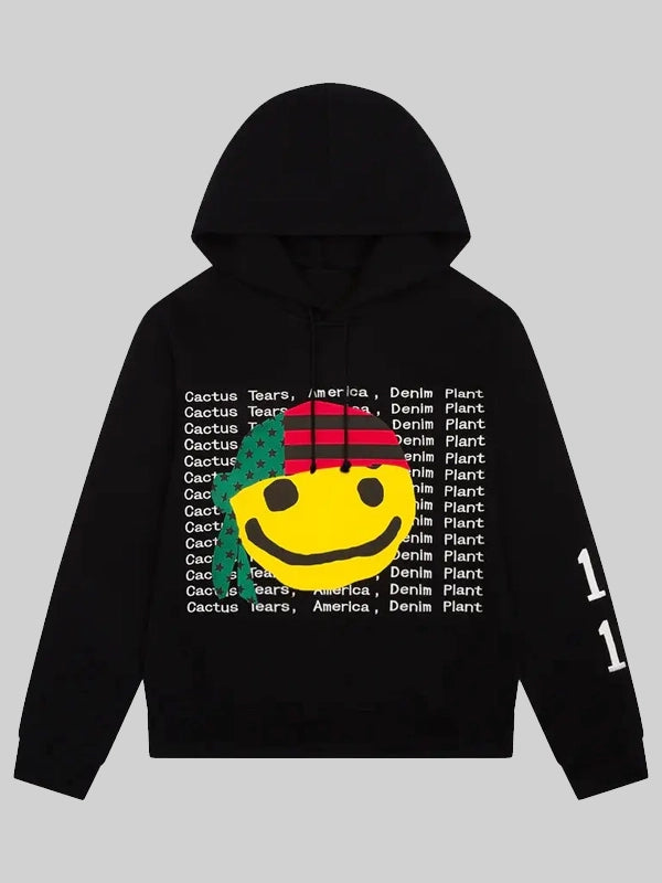 Cactus Plant Flea Market Tears Denim Hoodie
