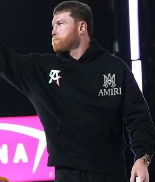 Canelo Alvarez Amiri Hoodie USA Jackets