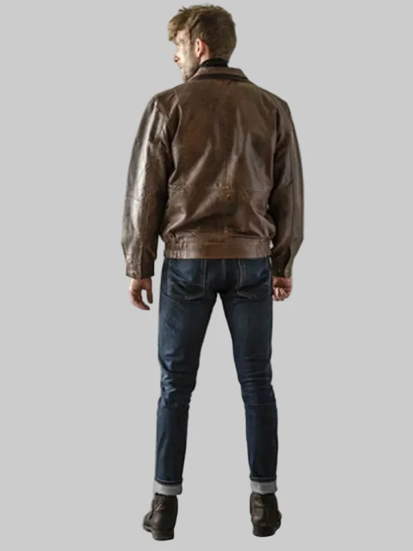 Double-Collar-Leather-Bomber-Jacket-Back