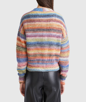 Off Campus S01 Ella Bright Multicolor Cardigan USA Jackets