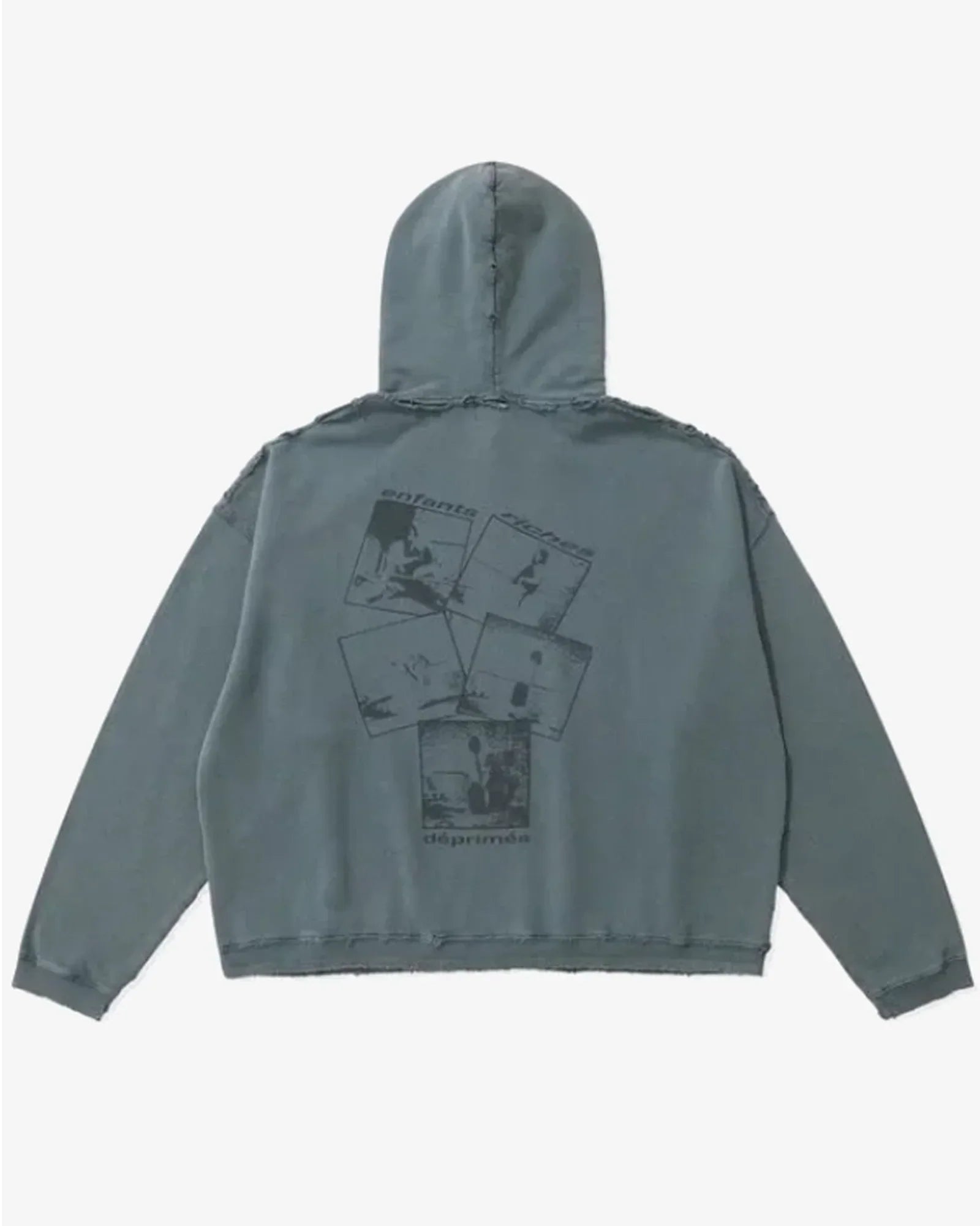 Enfants-Riches-Deprimes-Erd-School-Days-Blue-Hoodie