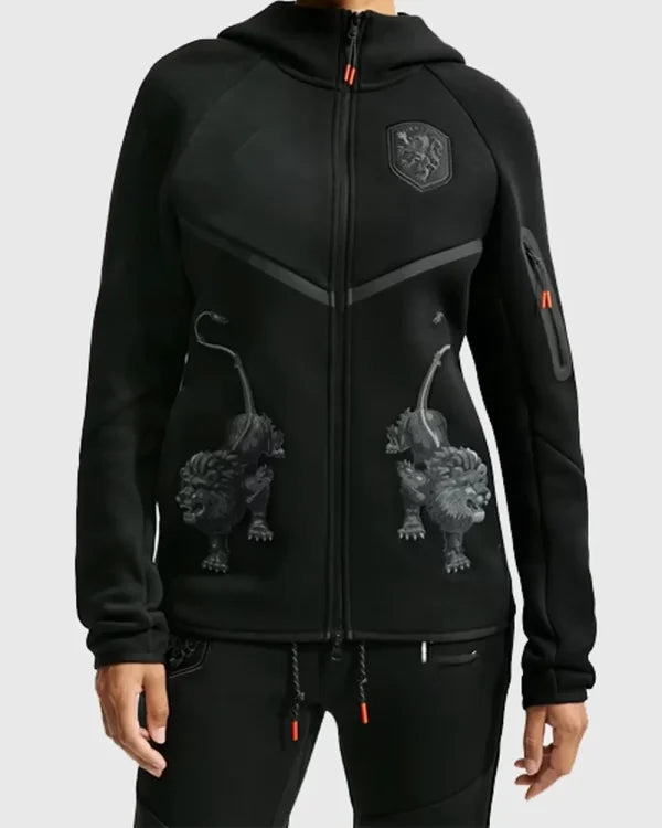 FIFA World Cup 2026 Netherlands Tech Fleece Windrunner Hoodie