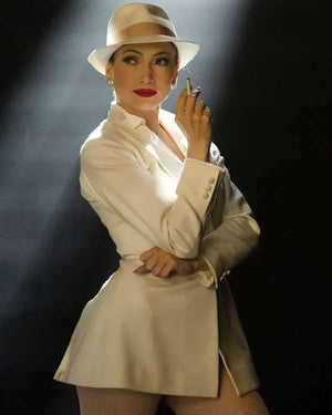 Kiss of the Spider Woman Jennifer Lopez White Blazer USA Jackets