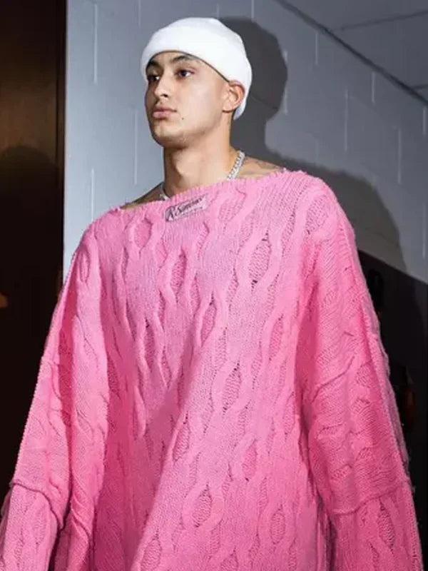 Kyle Kuzma Pink Sweater For Sale