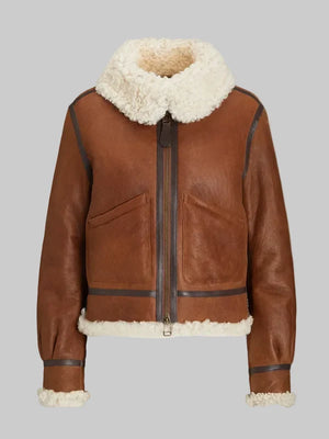 Leather-Trim-Shearling-Aviator-Jacket