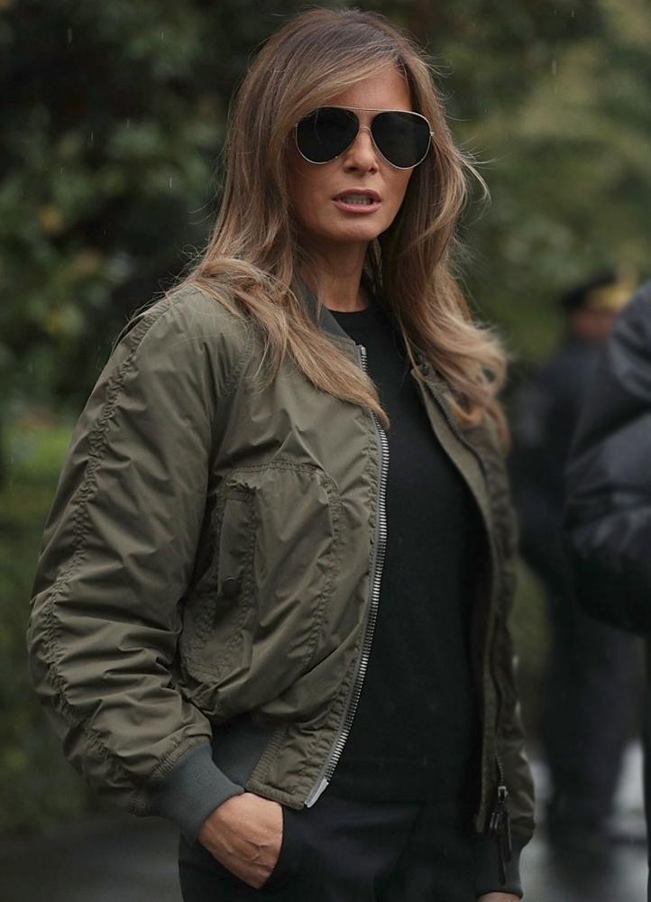 Melania Trump Bomber Jacket