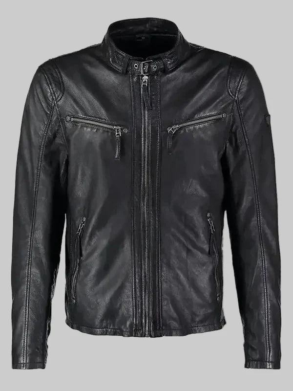 Mens-Jose-Black-Leather-Racer-Jacket