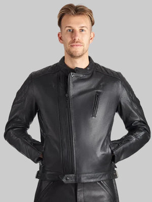 Mens-Twin-Leather-Black-Jacket
