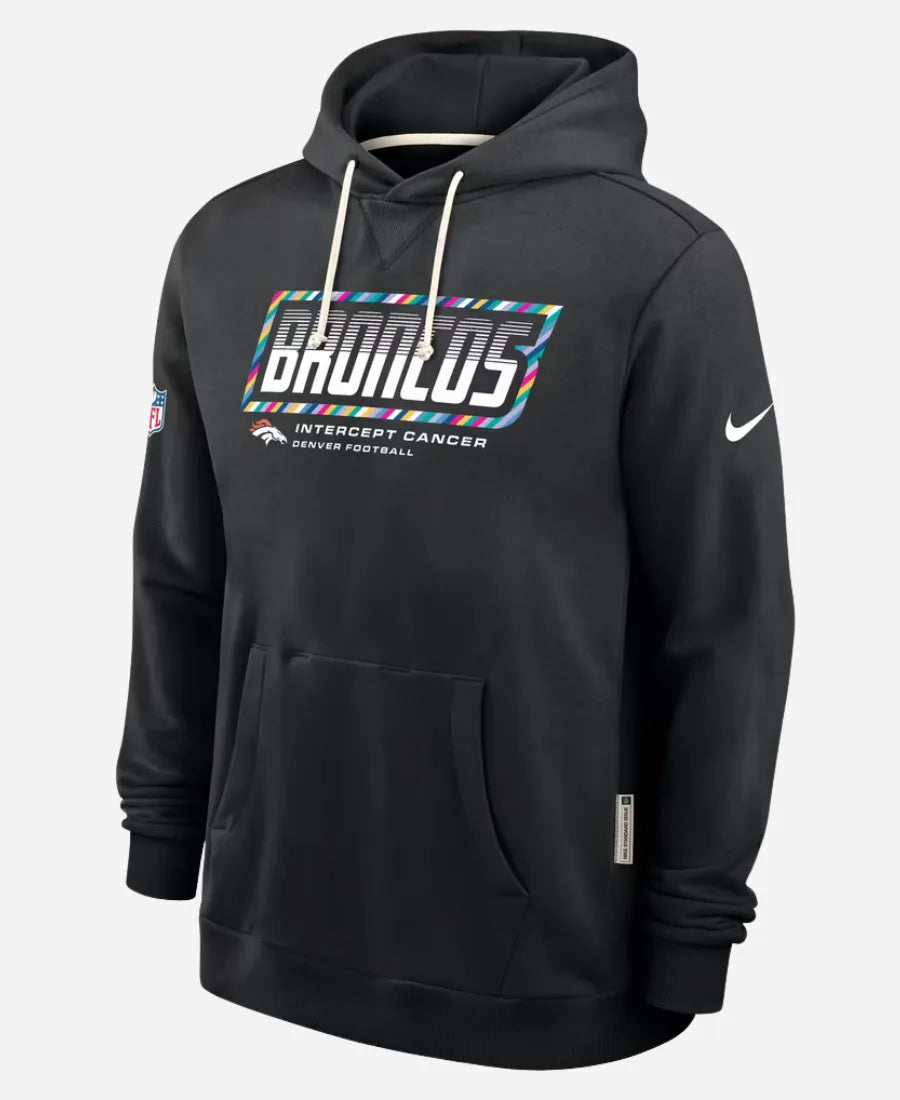 Nike Broncos Crucial Catch Sideline Hoodie