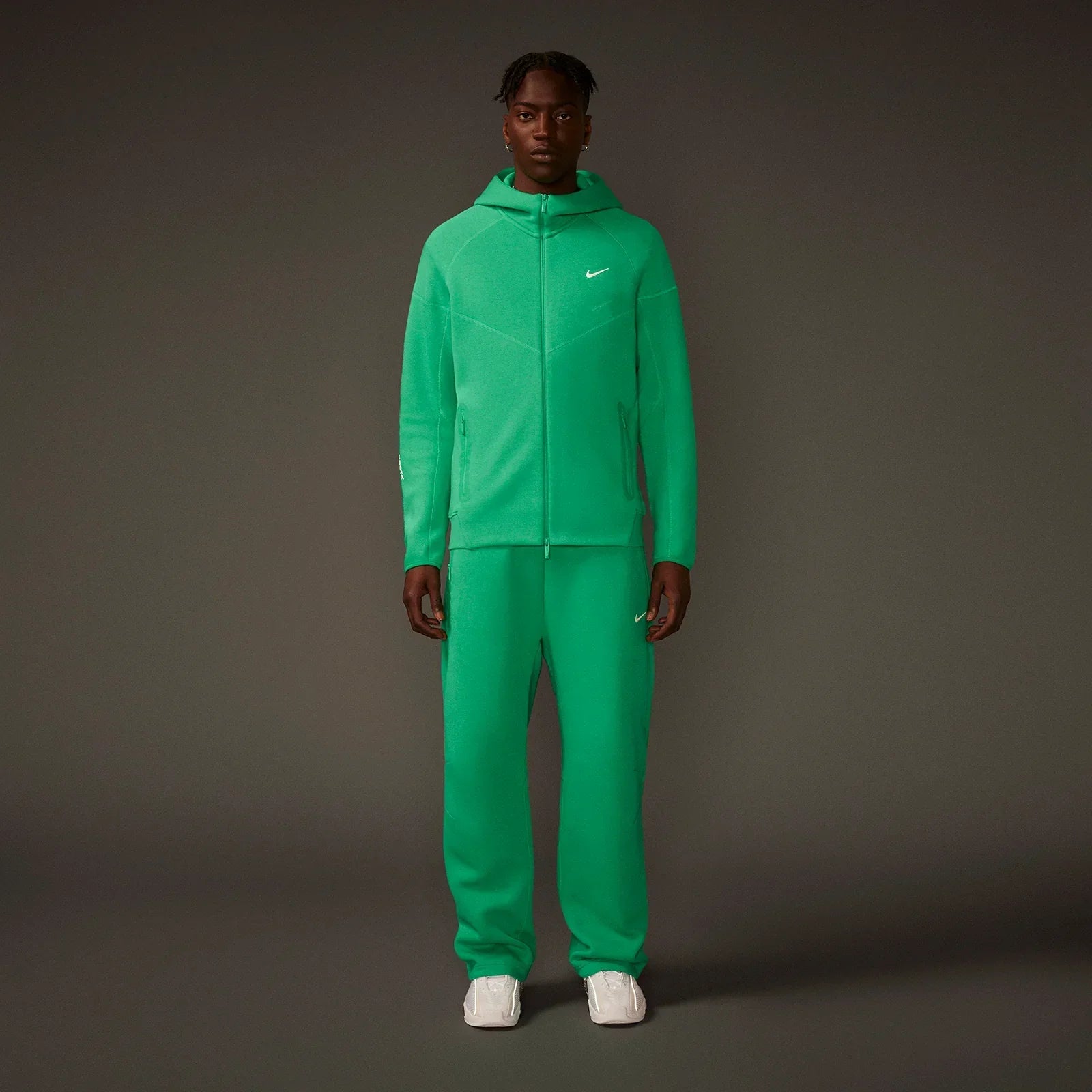 Nike-X-Nocta-Tech-Fleece-Full-Zip-Up-Hoodie-Stadium-Green