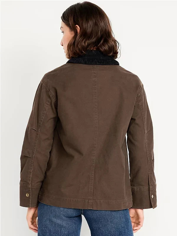 Old-Navy-Brown-Canvas-Barn-Jacket
