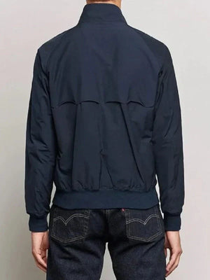 Original-Classic-Retro-Steve-Mcqueen-Harrington-Blue-Bomber-Jacket