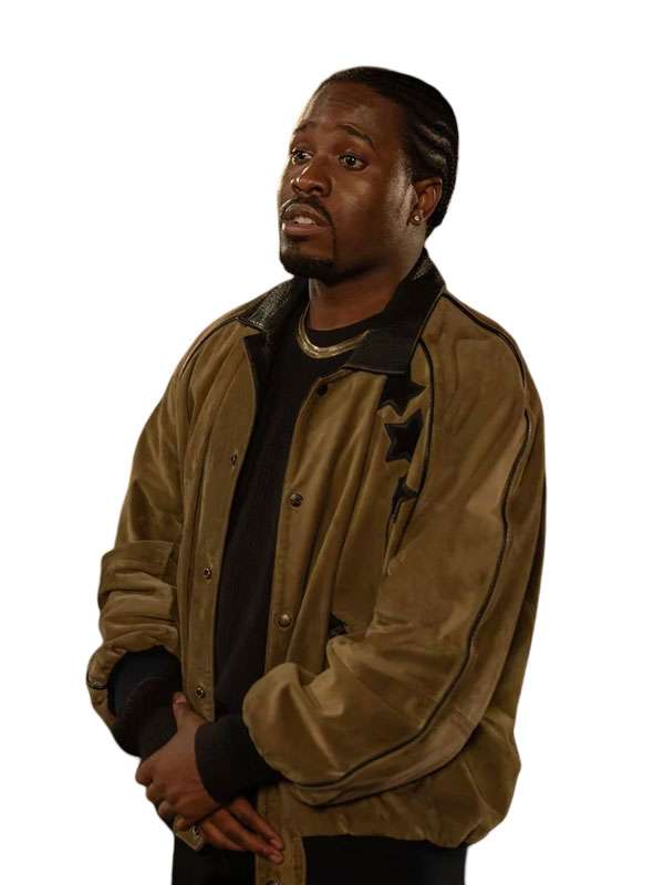 Shameik Moore Power Book III Raising Kanan Black Bomber Jacket