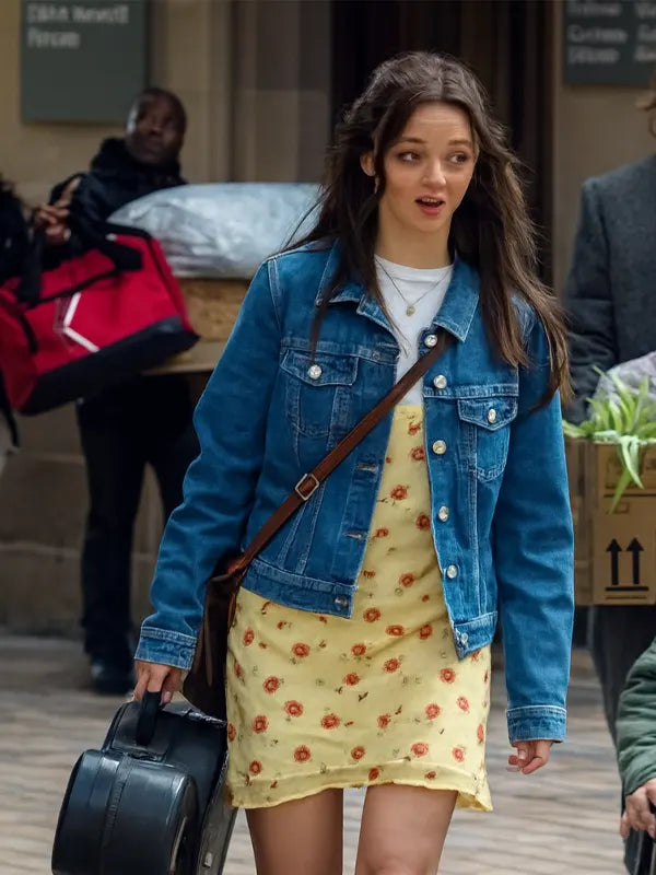 Run Away S01 Paige Greene Denim Blue Jacket