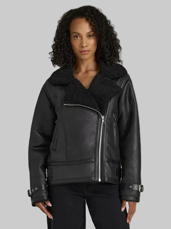 Shearling-Moto-Jacket-for-Women