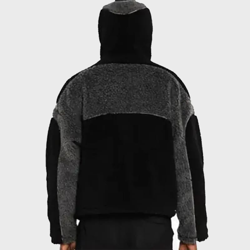 Trendt Vision Flees Jacket Men,  Black Zing Apparel
