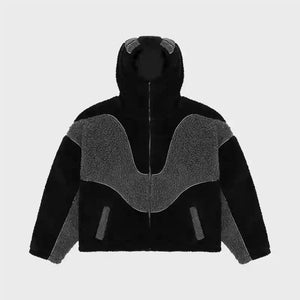 Trendt Vision Flees Jacket Men,  Black Zing Apparel