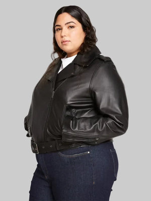 Womens-Leeron-Leather-Moto-Jacket-Black
