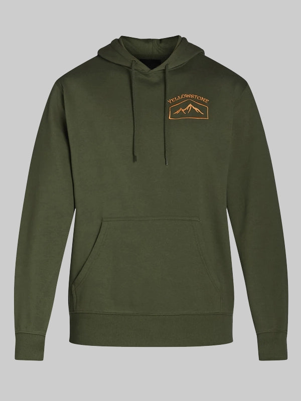 Yellowstone Dutton Ranch Green Hoodie