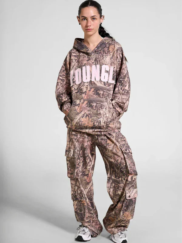 Youngla Camo Hoodie For Sale