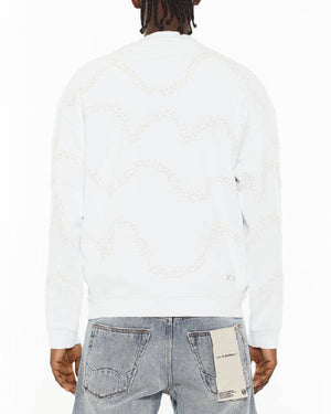 Late Night with Seth Meyers Chance The Rapper White Sweater USA Jackets