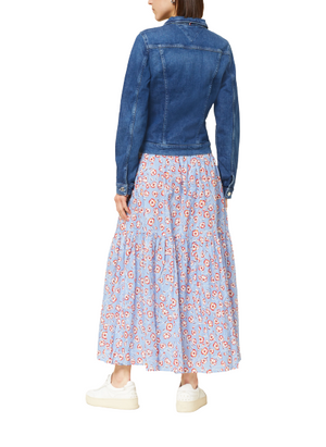 Denim Trucker Jacket Women - The Jacket Hawk The Jacket Hawk