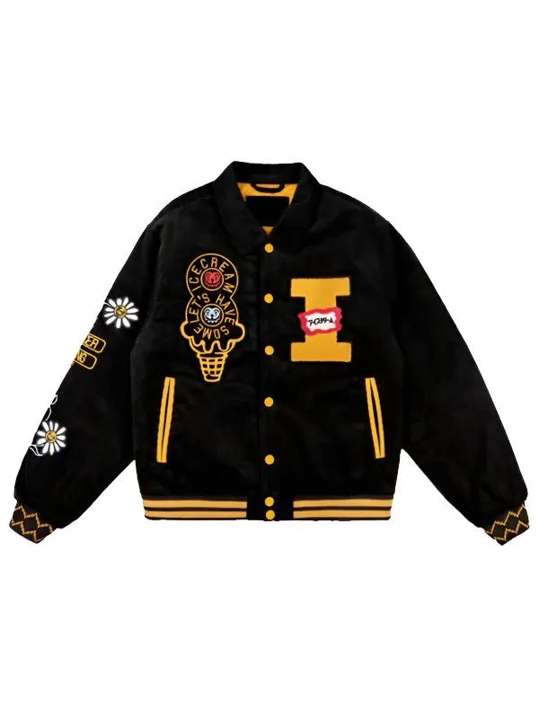 Ice Cream Letterman Jacket