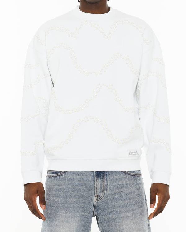 Late Night with Seth Meyers Chance The Rapper White Sweater USA Jackets