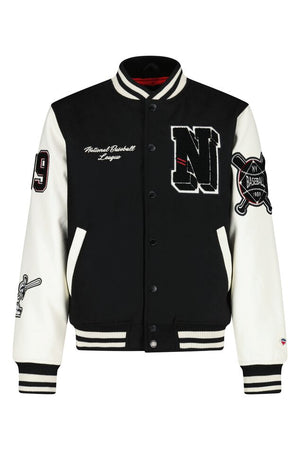 Perfect Varsity Jacket Men JR, Black The Jacket Hawk